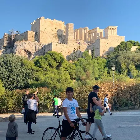 At The Acropolis' Fence Athens