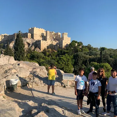 Vila At The Acropolis' Fence Atény