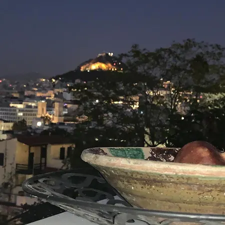 Villa At The Acropolis' Fence *