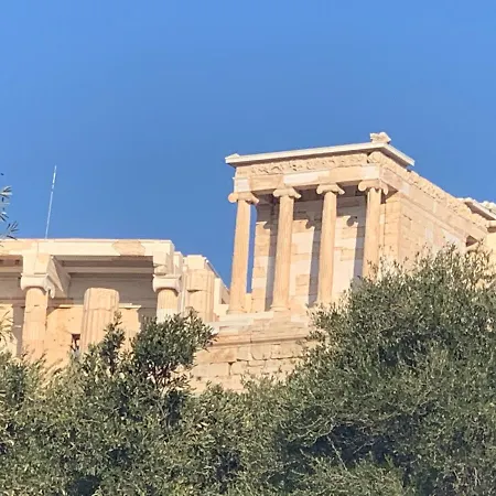At The Acropolis' Fence Villa Athens